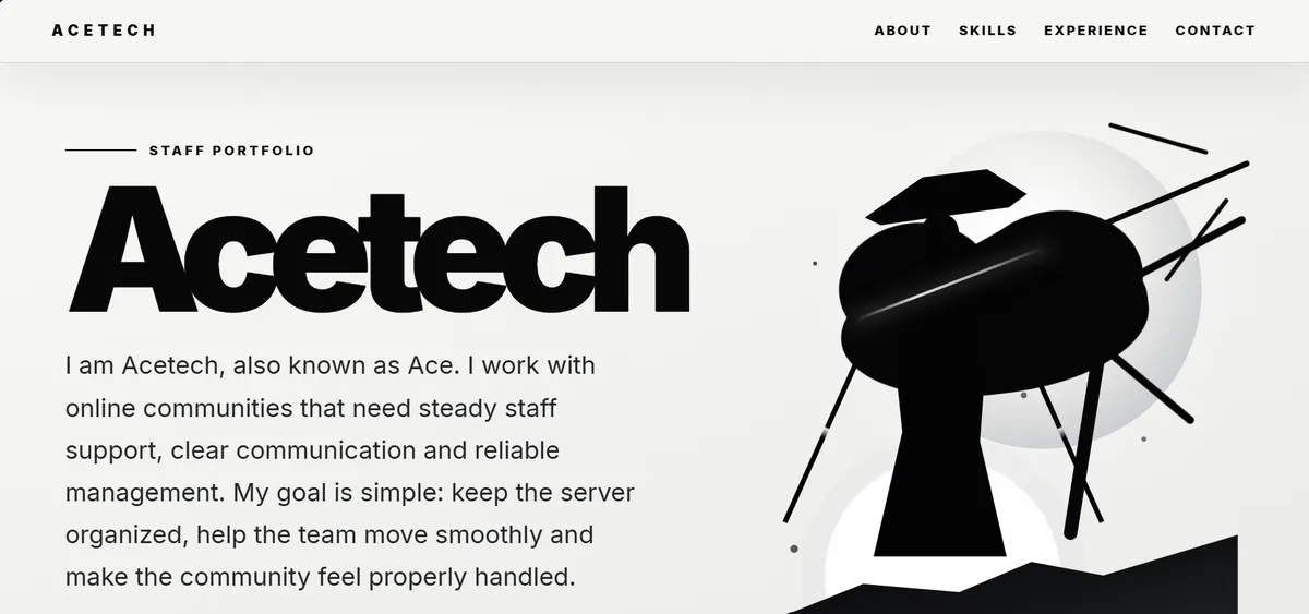 AceTech portfolio preview